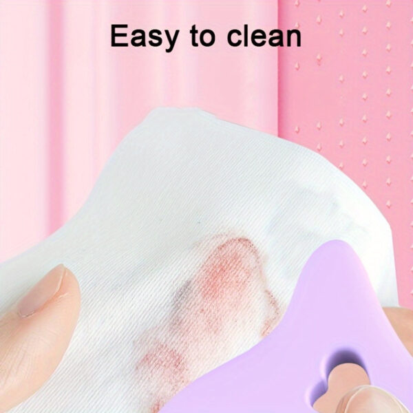 1pc Silicone Makeup Stencil Tool, Multi-Functional Winged Eyeliner & Lipstick Guide, Easy Application Mask Template, No Electricity Needed, for Beginners, Makeup Application Aid|Heartshaped Design|Flexible Silicone Tool - Image 11
