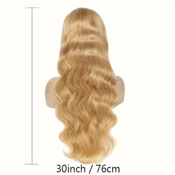Hot Selling New Styles13x6 Ombre Honey Blonde Lace Front Wigs Human Hair, 27# Frontal Wigs Pre Plucked Bleached Knots Transparent Lace Front Wig Human Hair For Black Women Glueless Human Hair Wig - Image 12