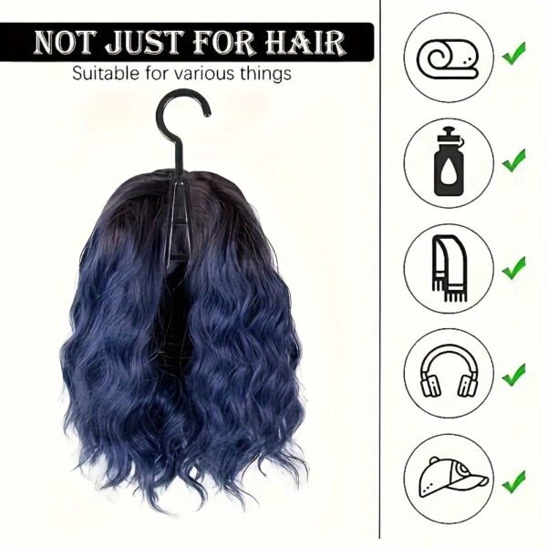 6pcs Wig Storage Bags with Hangers - Durable Hair Extension Organizer for Multiple Wigs & Accessories - Image 7