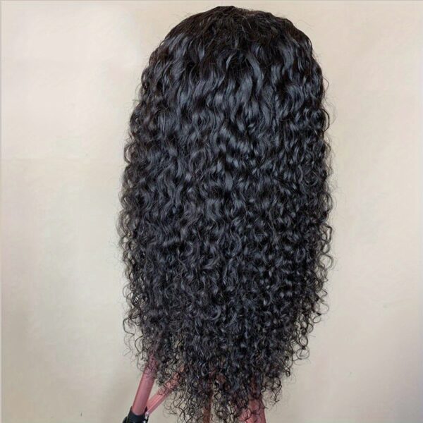 13x4 Lace Front Water Wave Wig - Brazilian Remy Human Hair, Long, Curly, Natural Look for Women, Stylish Hairpiece|Natural Hair Texture|Curly Hair Texture, Hair Wig - Image 25