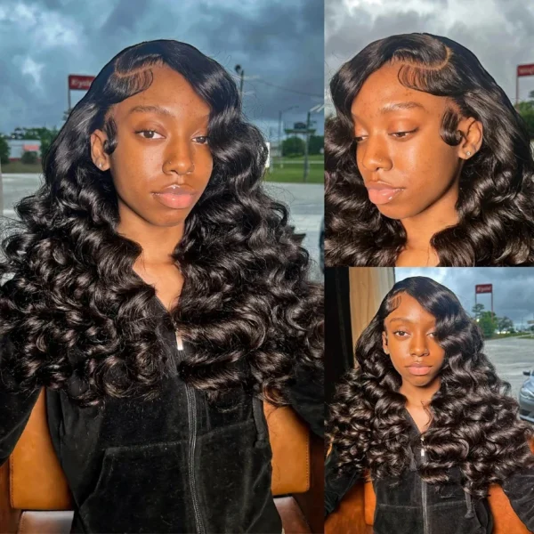 Mossily 300 Density Loose Wave 13x4 HD Lace Front Wig 40 Inch Brazilian Curly Deep Wave 13x6 Lace Frontal Human Hair Wigs Women - Image 11