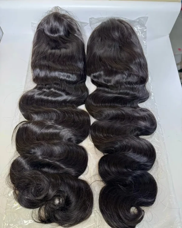 300% High Density 40 Inch Body Wave 13x4 13x6 HD Lace Front Human Hair Wigs Pre Plucked Water Wave Lace Frontal Wig For Women - Image 11