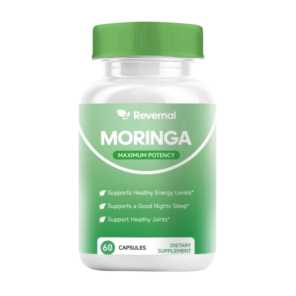 Moringa Powder Capsules - 800mg of Pure Nutrient-Rich Moringa Powder - A Natural Green Antioxidant Superfood - Supports Energy - Image 8
