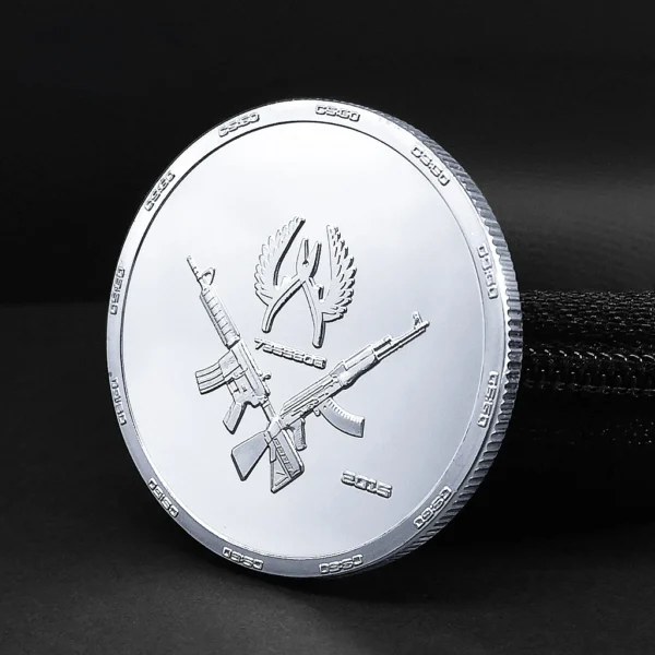 New Year Gifts CS GO Counter Strike Global Offensive Gold Silver Plated Collectable Coin Metal Collection Coins - Image 11