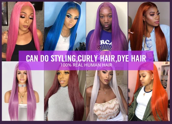 250 Density 13x6 Bone Straight Hd Lace Front Wig 40 46 50 Inch 13x4 Lace Frontal Human Hair Wigs For Women Brazilian Hair Wigs - Image 11