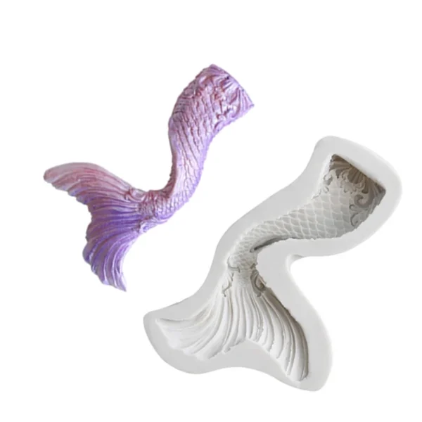 Mermaid Tail Silicone Mold Sugarcraft Cookie Cupcake Chocolate Baking Mold Fondant Cake Decorating Tools - Image 17