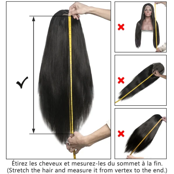 30 40 Inch Straight HD Lace Front Wig Brazilian Cheap Frontal pre plucked Bob Wigs For Women Choice Human Hair 250 Density - Image 19