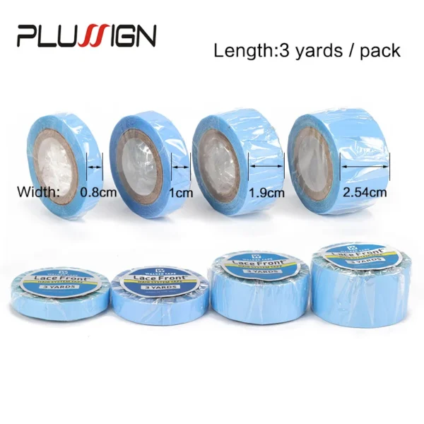 Ultra Hold Adhesive Lace Wig Tape 3Yards/Roll Wholesale Price Best Quality Lace Wig Glue Hair System Tape For Toupee And Wigs - Image 11