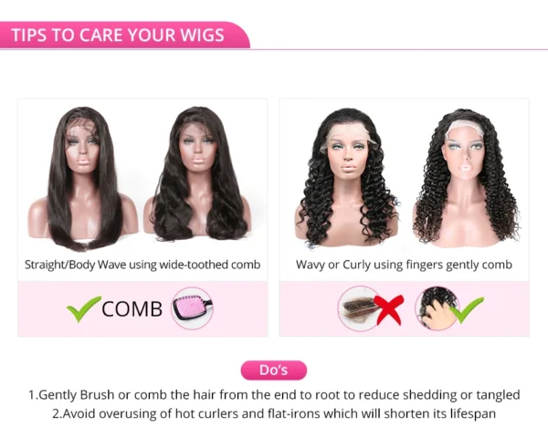 300% High Density Loose Deep Wave 40Inch 13x6 13x4 HD Lace Frontal Human Hair Wig Full Glueless Ready To Go Preplucked Curly Wig - Image 16