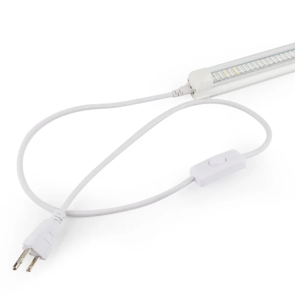 Power Cord Cable for T8 Tube LED Grow Light with On Off Switch 3Pin Integrated Tube Connector Extension Cable EU US Plug - Image 11