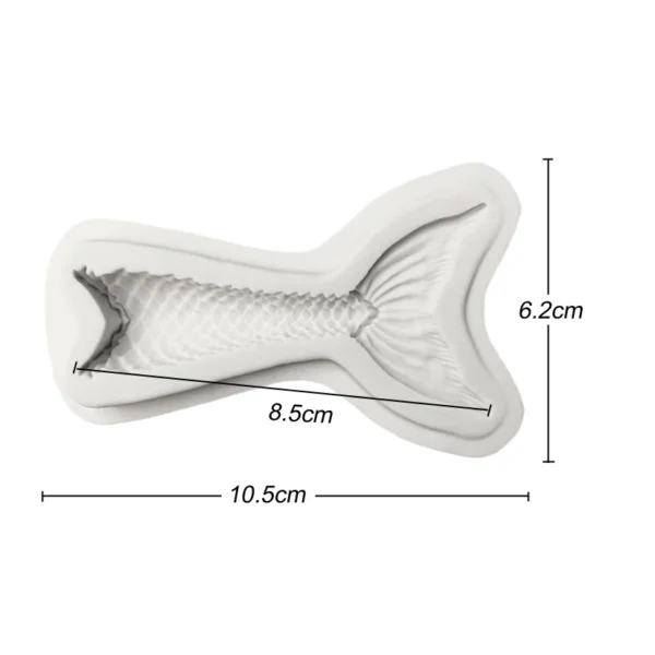 Mermaid Tail Silicone Mold Sugarcraft Cookie Cupcake Chocolate Baking Mold Fondant Cake Decorating Tools - Image 24