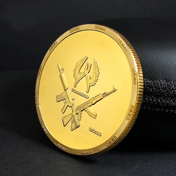 New Year Gifts CS GO Counter Strike Global Offensive Gold Silver Plated Collectable Coin Metal Collection Coins - Image 10