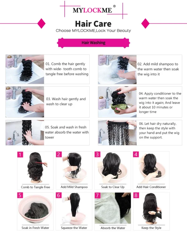 Wear Go Body Wave 5x5 6x4 Pre Cut Lace Closure Wig 13X4 13X6 Lace Front Wig Human Hair Brazilian 100% Human Hair Wigs - Image 23