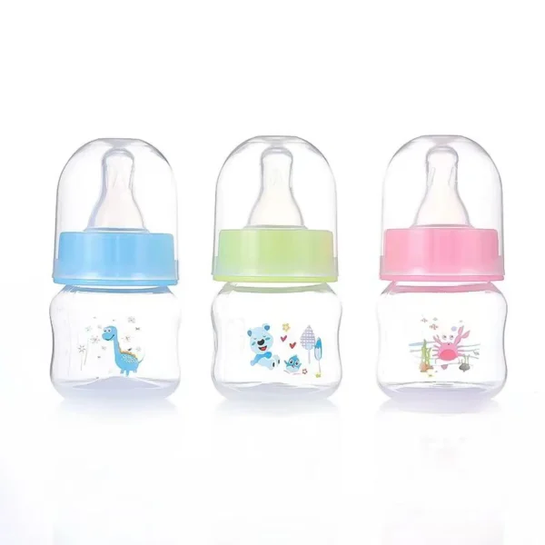 0-6 months newborn baby mini bottle, 60ml creative small windmill baby bottle, fall-proof and anti-colic PP bottle, BPA-free - Image 7