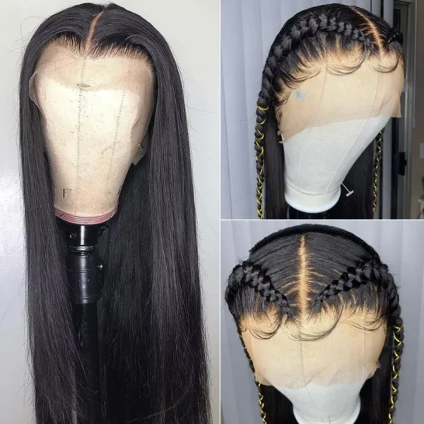 30 40 Inch Straight HD Lace Front Wig Brazilian Cheap Frontal pre plucked Bob Wigs For Women Choice Human Hair 250 Density - Image 17