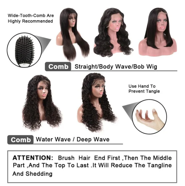 Loose Deep Wave Human Hair Wigs For Women Human Hair Glueless Wig Human Hair Ready To Wear Pre Plucked Brazilian Raw Human Hair - Image 24
