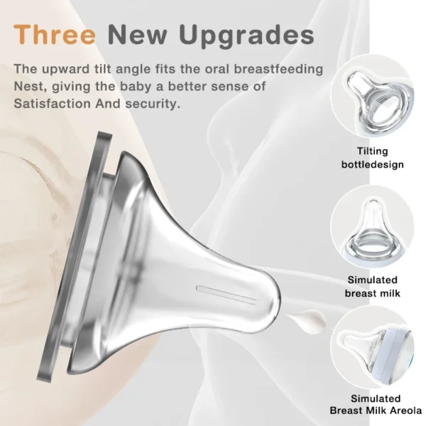 Dr.isla Glass Bottles Newborn Feeding Bottles 80ML/160ML Baby Bottle Anti-flatulence Milk Feeding Bottles Infant BPA free - Image 2