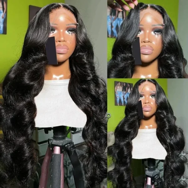 30 40 Inch 220 Density Body Wave Human Hair Wigs Chocolate Brown Lace Front Wig 13x6 Hd Lace Frontal Wig for Black Women Choice - Image 9