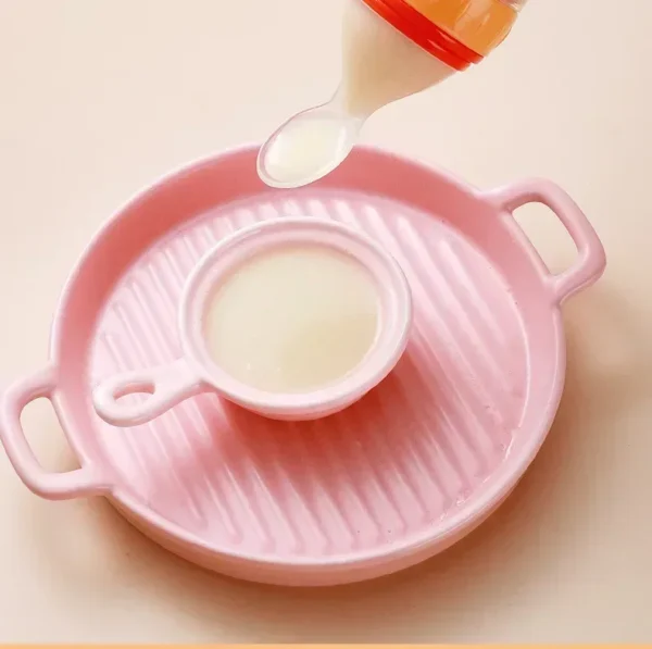 Baby Food Feeder, Silicone Baby Food Dispensing Spoon, 3 Oz Squeeze Feeding Spoons with Suction Cup for Boys Girl Kids Toddlers - Image 30
