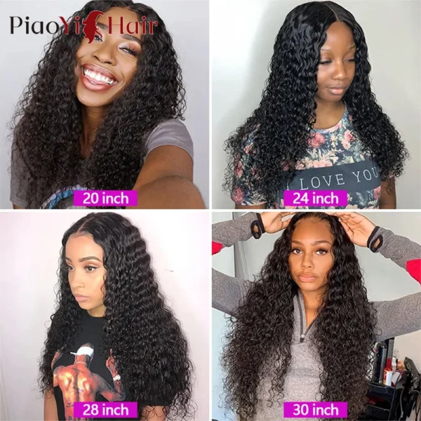 20 22 24Inch Deep Wave Human Hair Bundles Curly Hair Brazilian Weaving Natural 100% Raw Human Hair Deep Wave Bundle Top Quality - Image 4