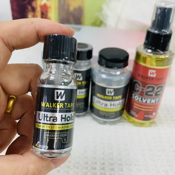 Lace Glue Waterproof Extra Hold Invisible For Lace Front Wig + Plant Glue Remover Wig Installation Kit Set Hair Accessories - Image 2