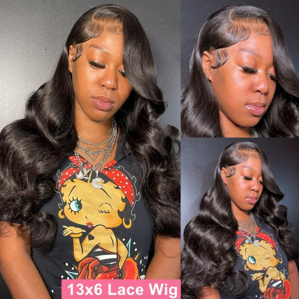 30 40 Inch 13x4 13x6 HD Body Wave Lace Front Wig Pre Plucked Loose Wave Lace Frontal Wig 100% Human Hair Wigs For Black Women - Image 11