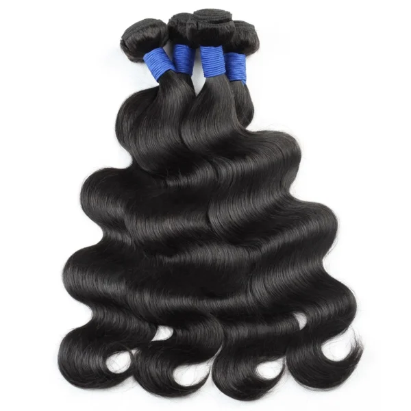 Rosabeauty Human Hair Bundles Body Wave 26 28 30 32 Inch 100% Unprocessed Brazilian Virgin Hair Weave Real Human Hair Natural - Image 2