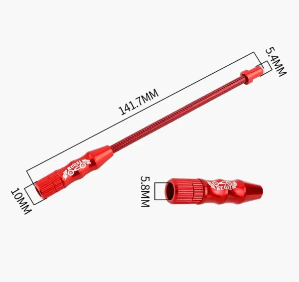 MUQZI Adjustable Spring V Brake Noodle Cable Guide Pipe Bike Extension Cable Guide For MTB BMX Cycling Parts Replacement - Image 12