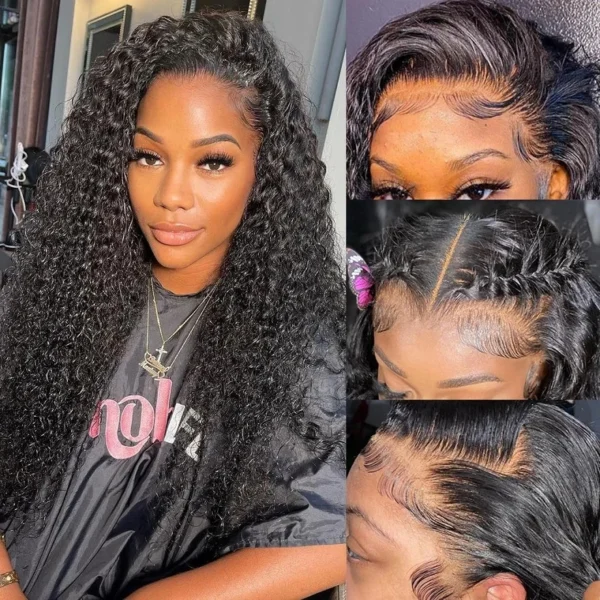 hd lace wig 13x6 human hair Curly Wig For Women choice Pre Plucked 30 40 Inch Loose Deep Wave Water wave Frontal Wigs - Image 10