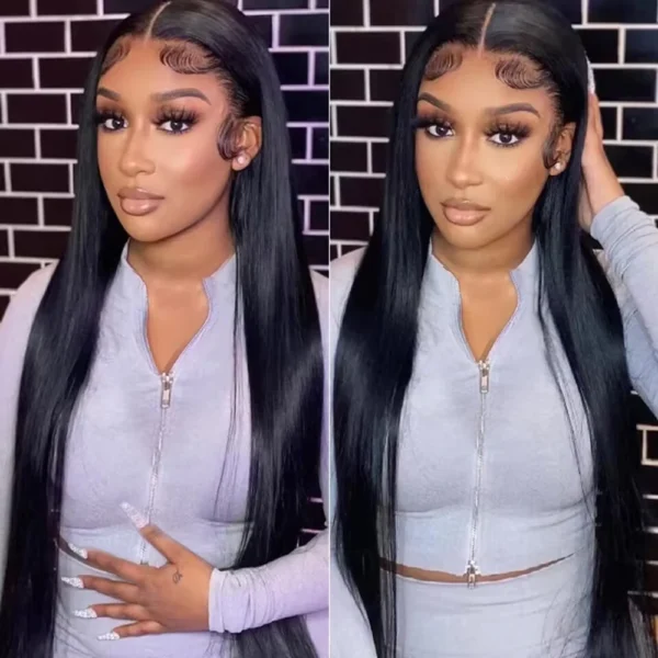 250% Density 4Pcs Bone Straight Human Hair Bundles 38 48 Inch Human Hair Bundles Virgin Hair Weave Bundles Remy Hair Extensions - Image 6