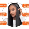 52 long inches 13x6 HD Front Wigs Transparent Lace Natural Body Wave Human Hair 200 Density  in Brazilian human hair For Women h - Image 11