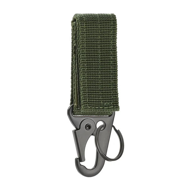 Outdoor Carabiner Keychains Camping Equipment Nylon Hook Carabiner Tactical Military Molle System Hook Belt Keychain - Image 13