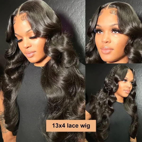Body Wave Wigs 40 Inch 13x6 Hd Lace Frontal Wig 250 Density Human Hair Wigs Hd Lace Wig 13x4 Preplucked Brazilian Hair Wigs - Image 9