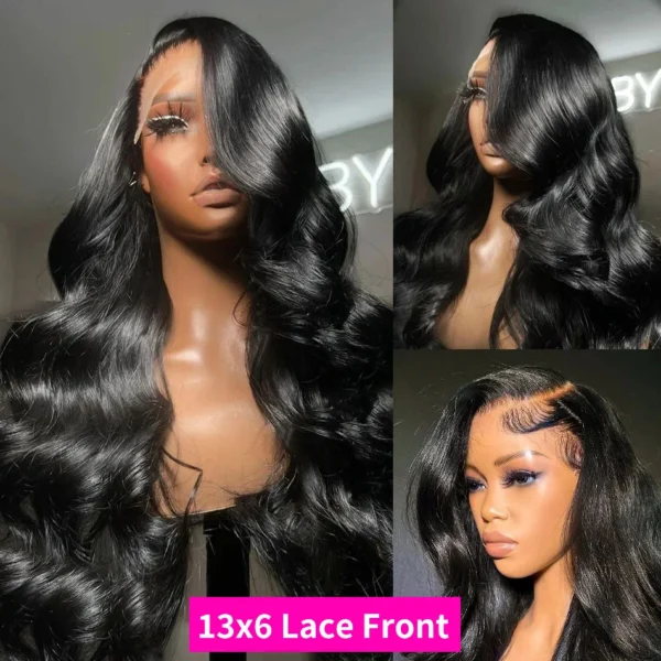 30 40 Inch 220 Density Body Wave Human Hair Wigs Chocolate Brown Lace Front Wig 13x6 Hd Lace Frontal Wig for Black Women Choice - Image 8