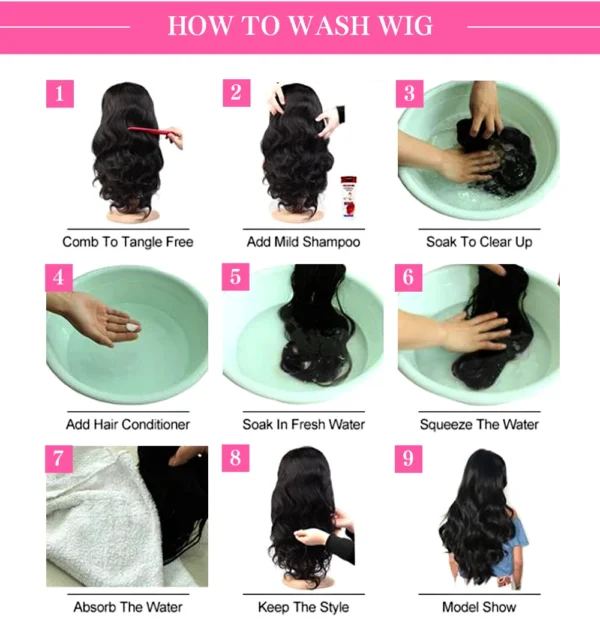 HD Transparent 13x4 13x6 Body Wave Lace Front Wig Pre Plucked 360 Lace Frontal Wig Human Hair Wigs For Women 5x5 Closure Wig - Image 28