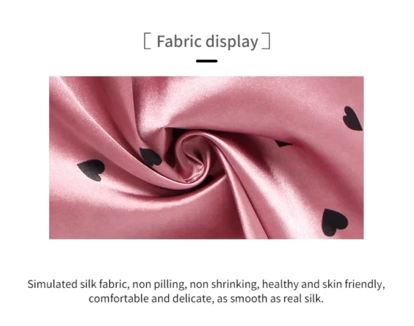 Women Satin Silk Pajamas Sets Letter Print Cami Vest Shirt With Trouser Sleepwear Ladie Sexy Pajama Lingerie Pyjamas Nightwear - Image 17