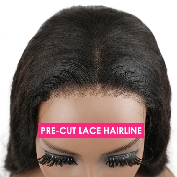 Wear And Go Bob Wigs For Women Human Hair 180% Straight Glueless Wig Ready To Go Human Hair Wigs Pre Cut Lace Air Wig Sale - Image 2