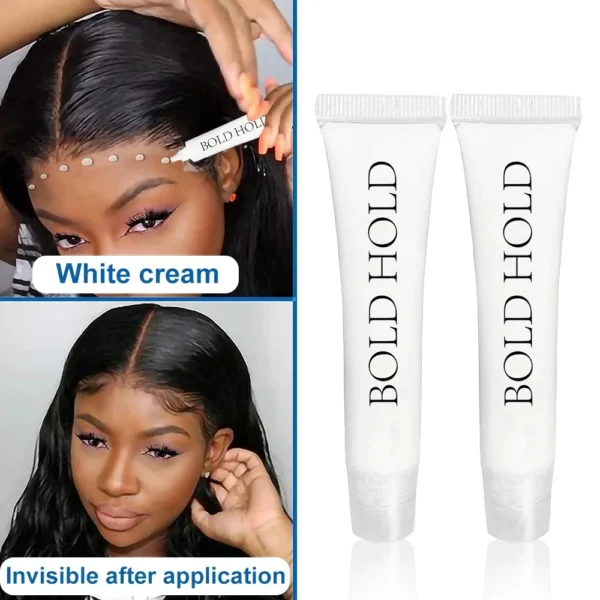 Lace Front Wig Glue Bold Hold Waterproof Hair Replacement Adhesive Invisible Lace Glue Strong Hold Wig Adhesive For Toupee 2Pcs - Image 22