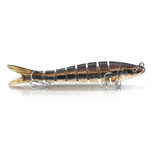 5 Inch Multi Joint Swinging Bait Hard Artificial Crank Lifelike Baits Saltwater Ocean Bluefish Fishing Lure Tackle - Image 14