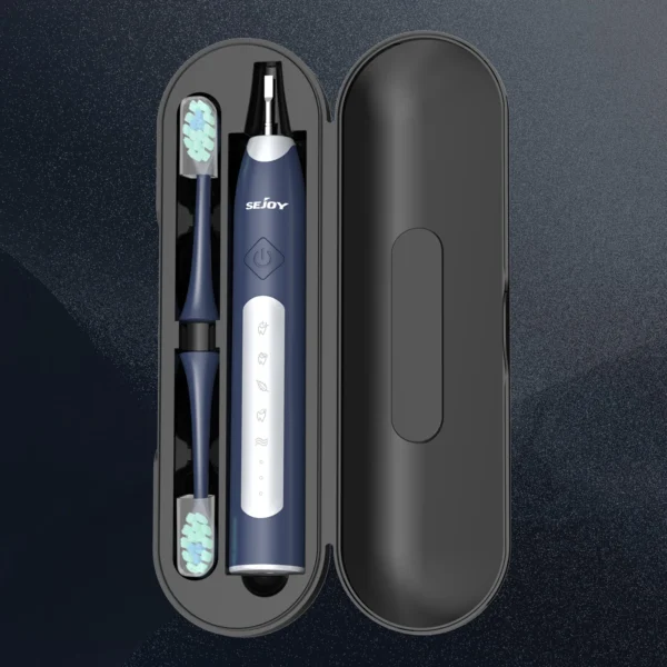 Sejoy Sonic Electric Toothbrush For Adults Tooth Deep Clean 10 Brush Heads Travel Case Built in Smart Timer Sonic Toothbrush - Image 17