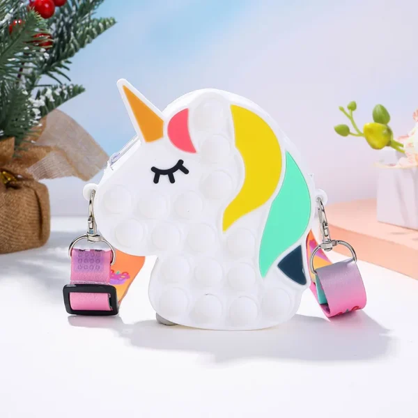37 styles Fidget Toys Silicone Push Bubble Crossbody Bag Sensory Reliver Autism Adults Kids Handbag Squeeze Toys for Kids gifts - Image 15