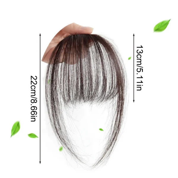 Air Bangs Wig Summer Light And Thin Fake Bangs Natural Forehead Invisible And Traceless Bangs Wig Piece - Image 4