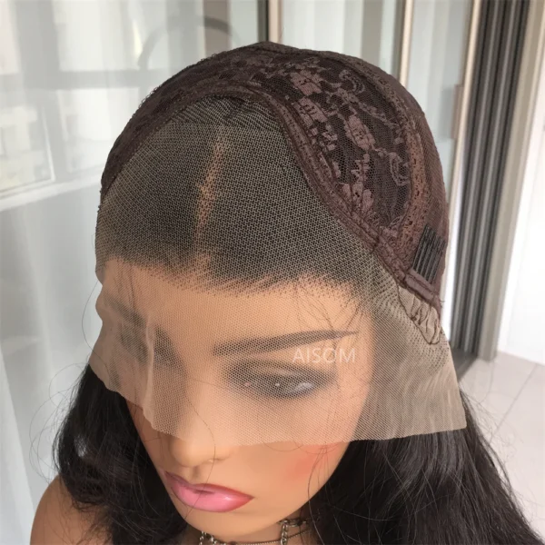 Body Wave Lace Front Wig Highlight Ash Blonde Lace Frontal Synthetic Wigs Pre Plucked Long Wavy Synthetic Lace Wig for Women - Image 24