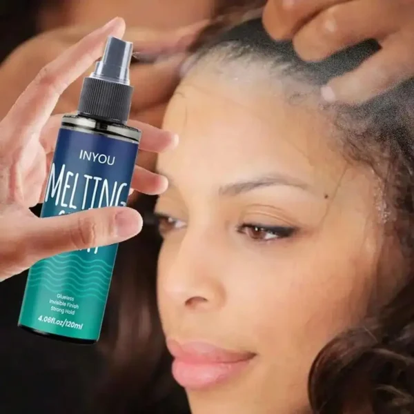 120ML Lace Melting and Holding Spray Glue-Less Hair Adhesive for Wigs, Strong Natural Finishing Hold with Control - Image 8