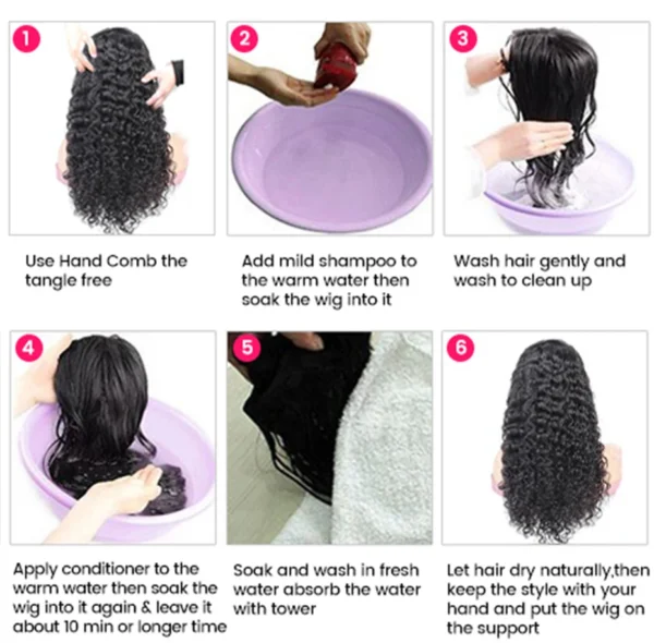 Loose Deep Wave Human Hair Wigs For Women Human Hair Glueless Wig Human Hair Ready To Wear Pre Plucked Brazilian Raw Human Hair - Image 25