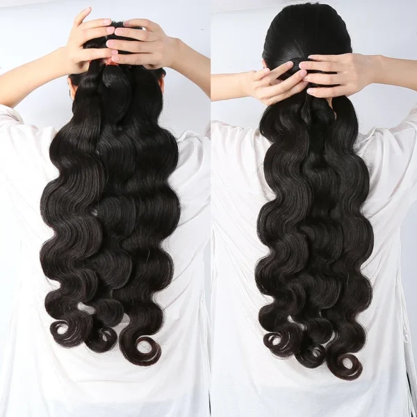 Brazilian 13x4 Lace Front Human Hair Wigs With Bundle Body Wave Lace Front Wigs 13x6 HD Lace Frontal Wig Glueless Wig Human Hair - Image 13