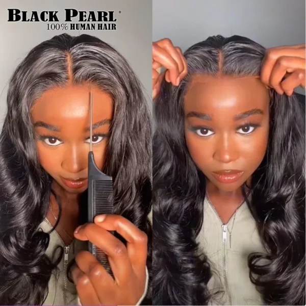 180% Body Wave Glueless Wig Glueless Body Wave Human Hair Wigs For Women 13x4 Lace Frontal Human Hair Wig Glueless Wig Human Hai - Image 6