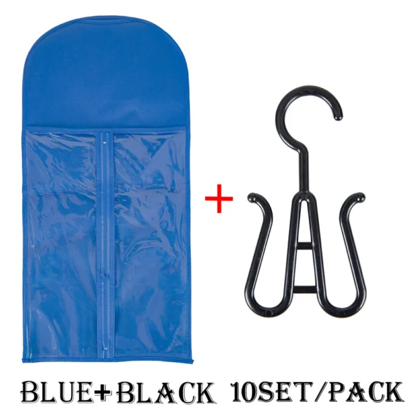 New Hair Extensions Storage Bag With Hanger Portable Wig Storage Bags For Multiple Wigs Ponytail Bundles Hair Extensions Wig Bag - Image 26