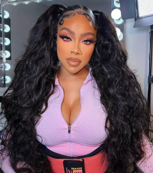 30 40 Inch 13x4 13x6 HD Body Wave Lace Front Wig Pre Plucked Loose Wave Lace Frontal Wig 100% Human Hair Wigs For Black Women - Image 8