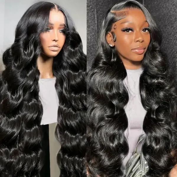 13x4 HD Lace Frontal Wig 13x6 Lace Front Human Hair Wigs For Black Women 16-36 Inch Body Wave Lace Front Wig Brazilian Hair Wig - Image 3